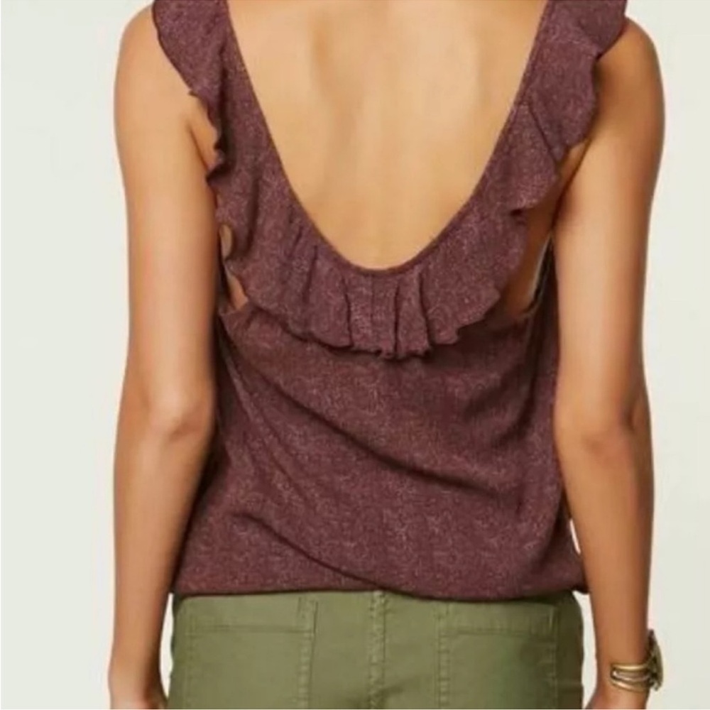 NWT O’Neil Geneva Ruffle Tank - Picture 6 of 6